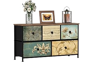 Low Chest of Drawers with Ample Space for Bedroom Essentials