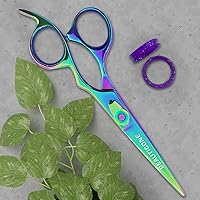 Vista 7 de BEAUTICONE Tijeras de corte de cabello, tijeras de peluquería profesionales de 6.5 pulgadas para corte de pelo, hombres/mujeres, barba y bigote