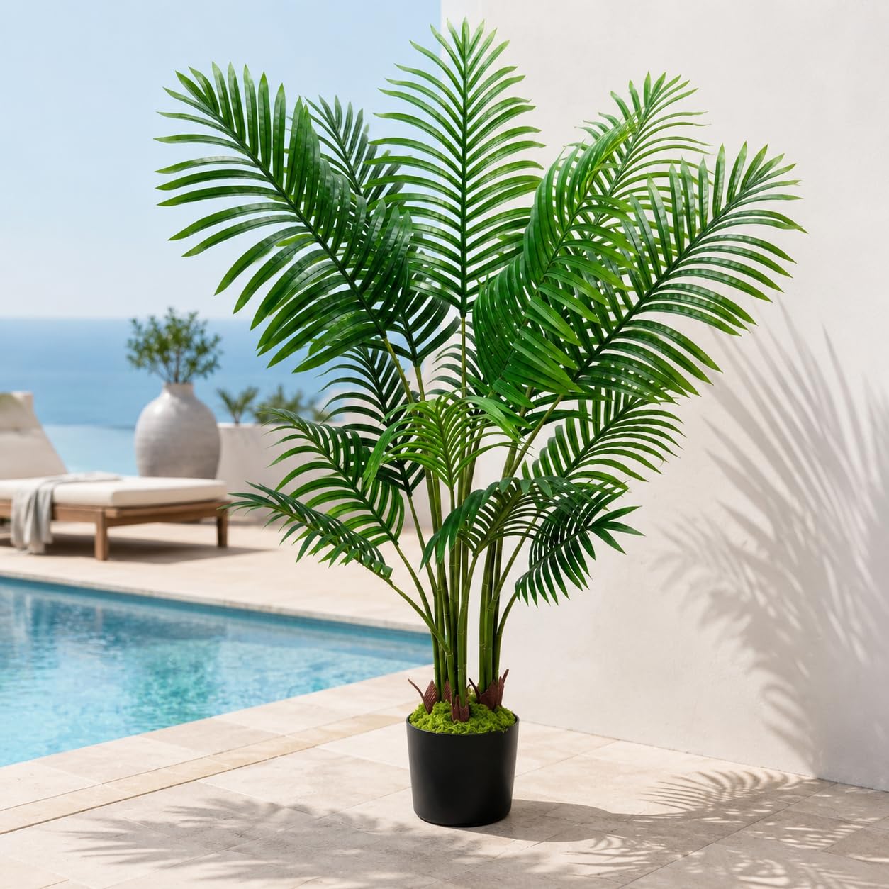 Palmier Artificiel Exterieur Anti UV 120 cm Arbre Artificiel