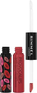 Rimmel Provocalips 16HR Kissproof Liquid Lipstick Heart Breaker - Transfer-Proof Glossy Color 16 Hours Wear
