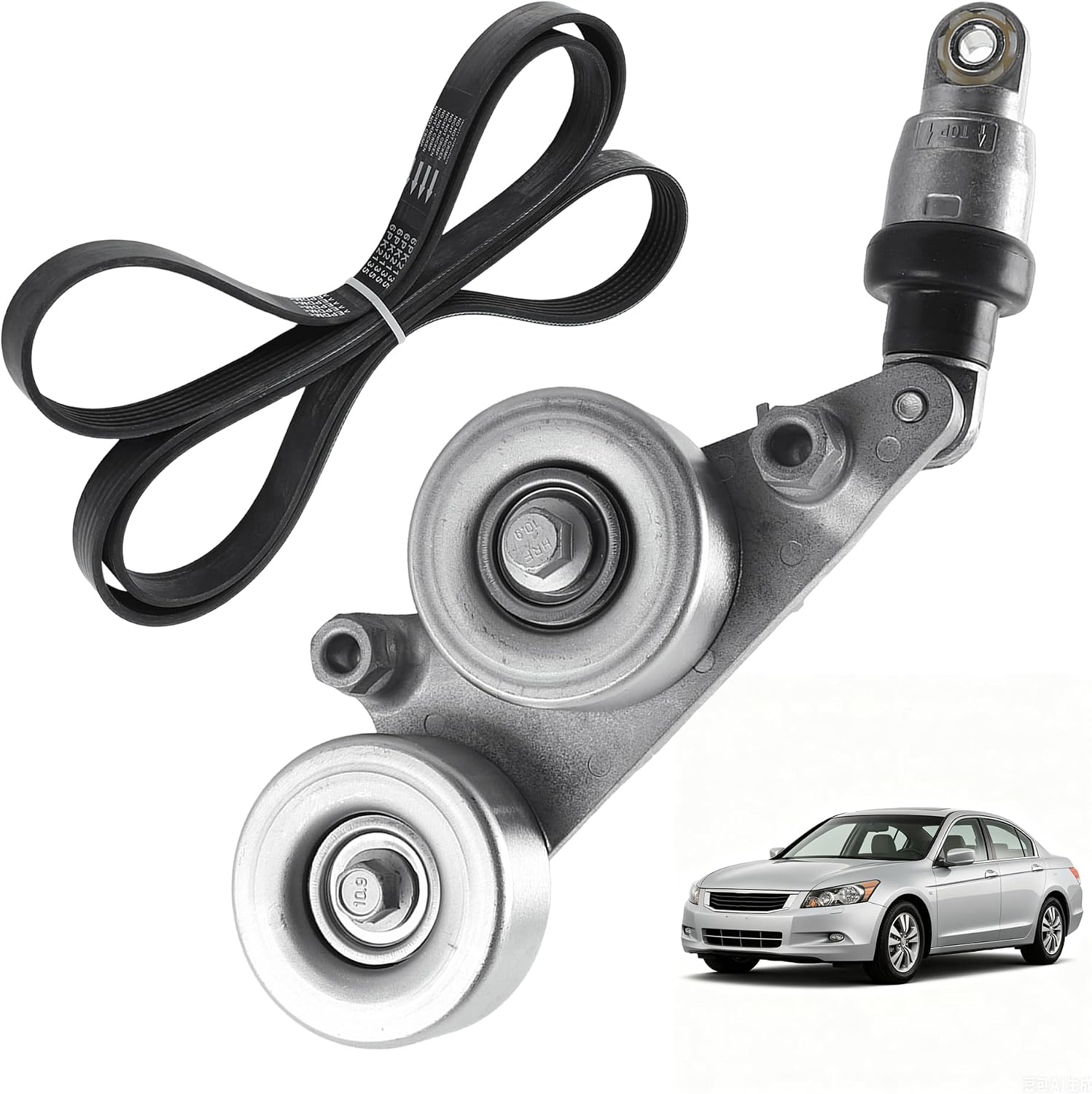 Dasbecan Engine Serpentine Drive Belt Tensioner for Honda Odyssey 2005-2010