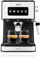 Ufesa Monza 20 bar espresso és cappuccino kávéfőző digitális panellel, gőzfúvóka és csészamelegítő 1