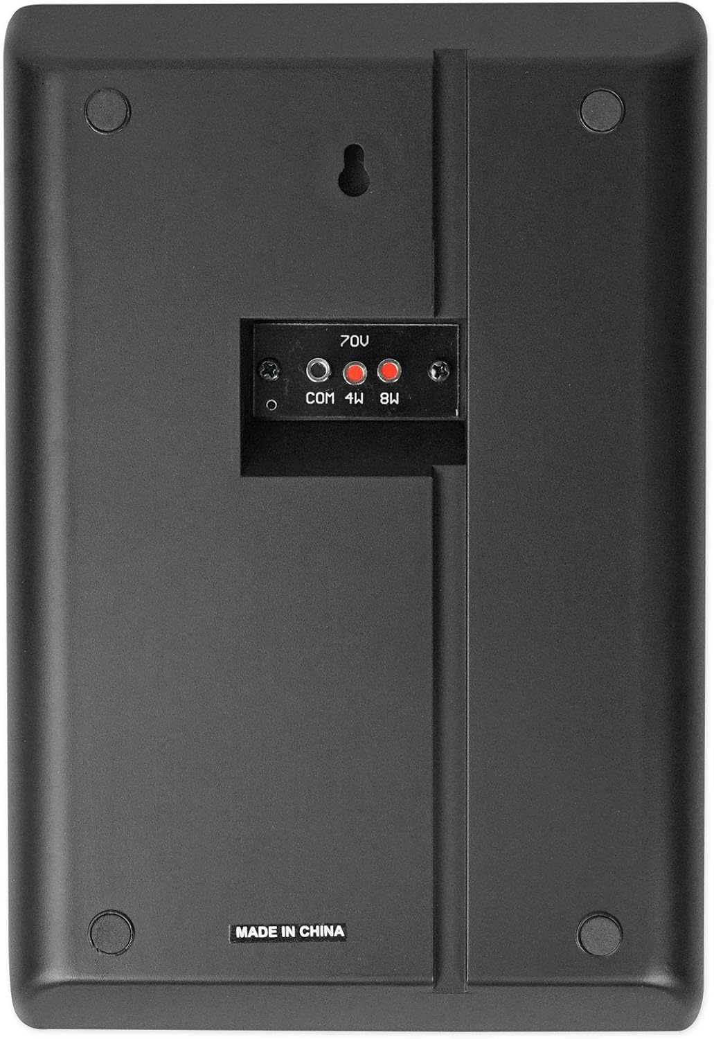 Rockville RCS180-6 Bundle: 180W 6-Zone 70V Commercial Amplifier, (6) RockSlim 70B 5.25 in Black Restaurant Wall Speakers, Bluetooth, for Commercial/Restaurant Use, 7-Items