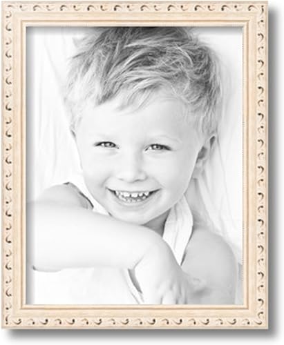 Miniatura 3 de ArtToFrames WOMD11234 - Marco de fotos blanco de 11 x 14 pulgadas, para póster de madera personalizada de 1.25 pulgadas con cuentas, para arte o