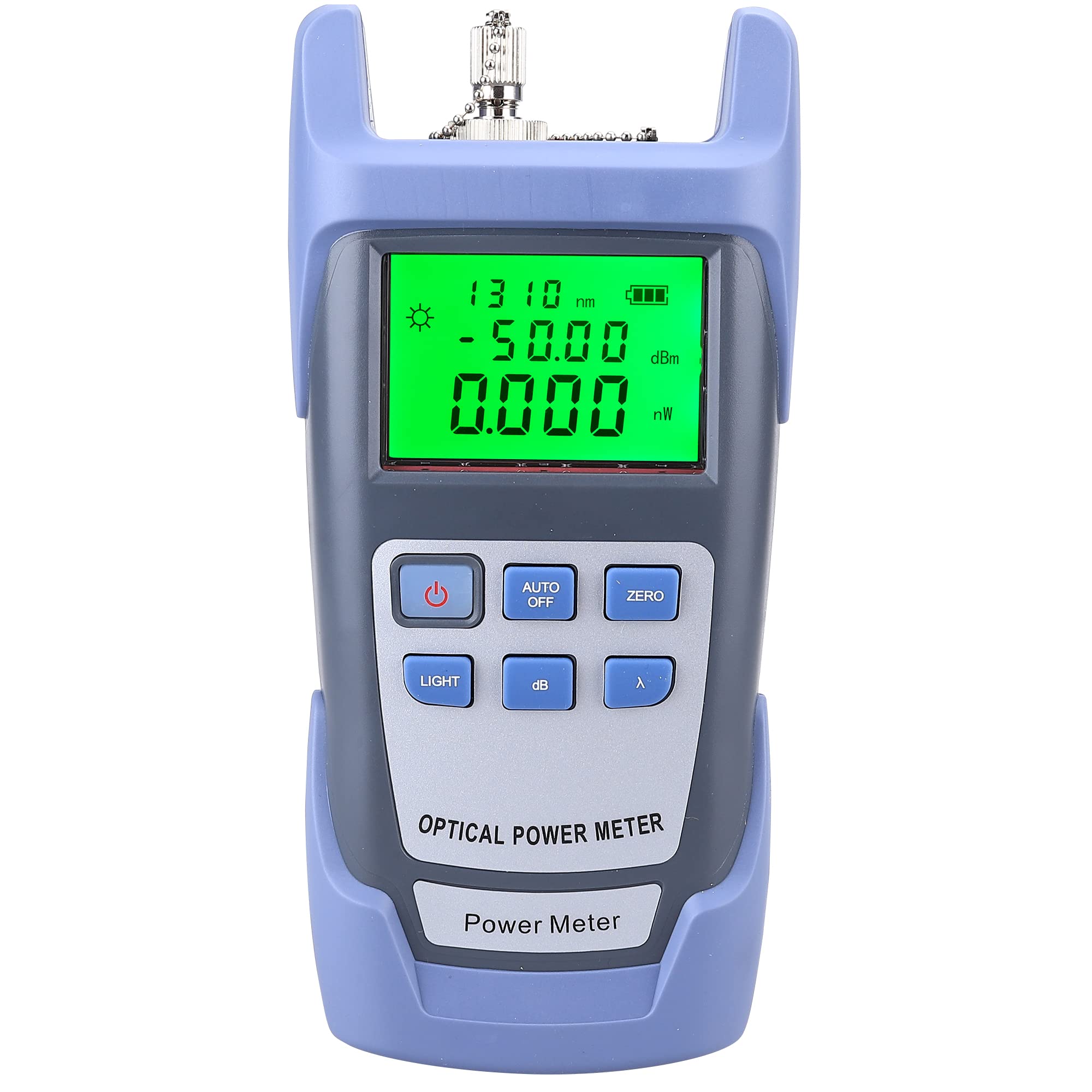 FTTH Fiber Optical Power Meter with Light Source SC FC Connector Optic Test Equipment for CCTV Communication Engineering OPM-50~+26dBm