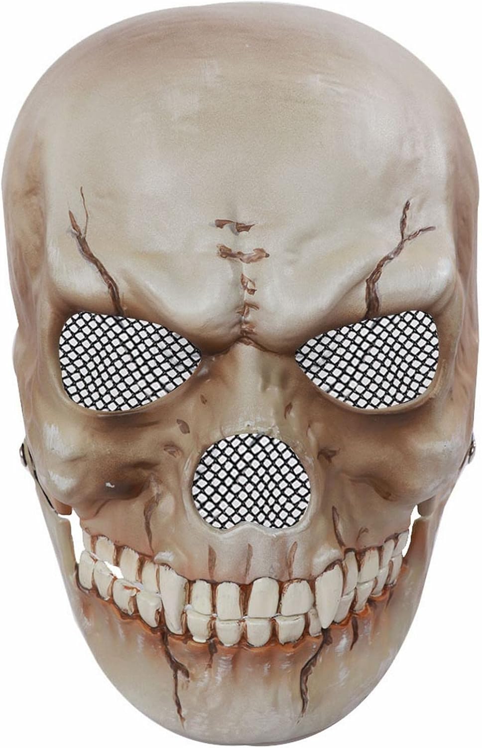 NewL Horror Skull Mask with Movable Mouth Jaw for Men 2026 Halloween Scary Cosplay Helmet
