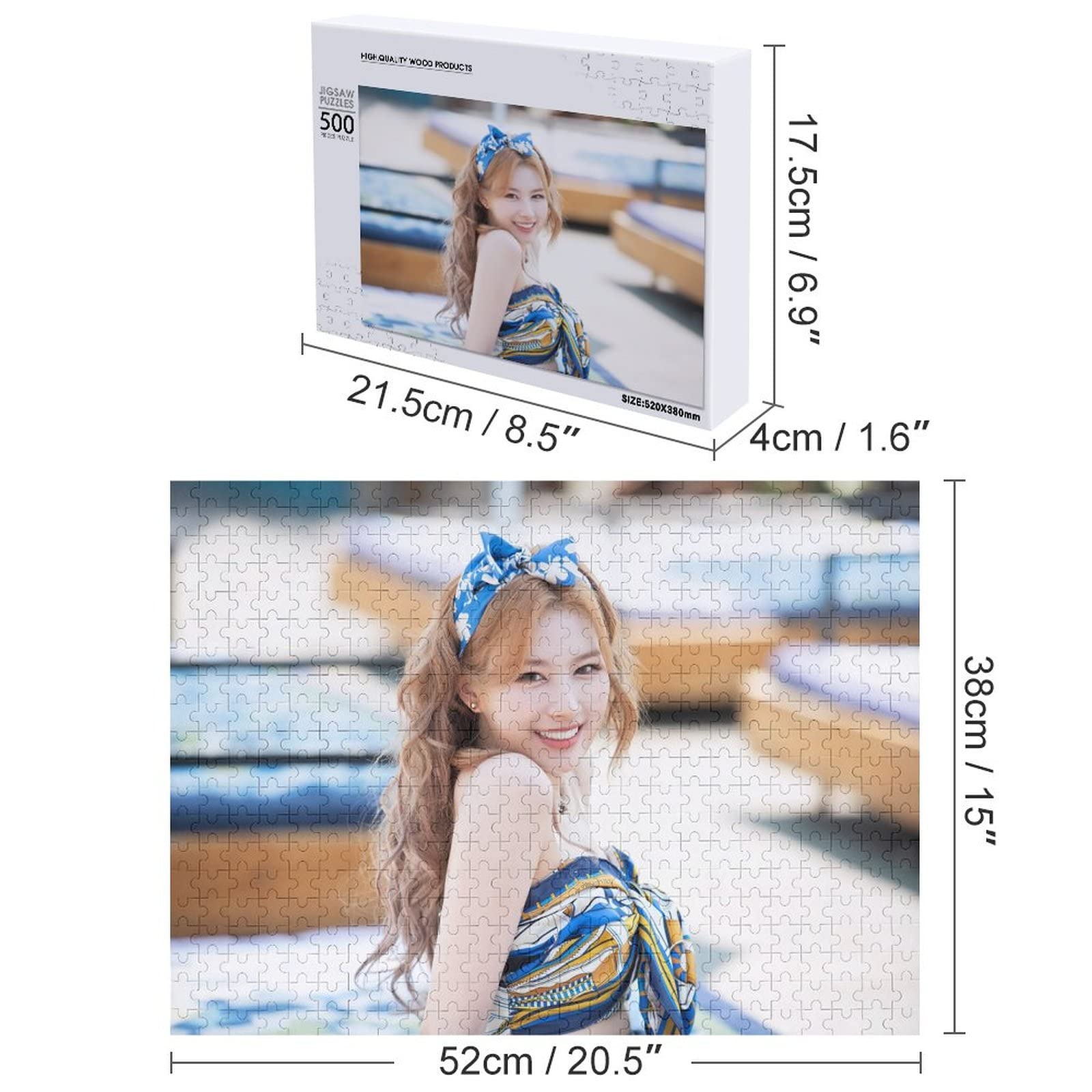 Amazon.co.jp: ジグソーパズル TWICE サナ 500/ 1000ピース