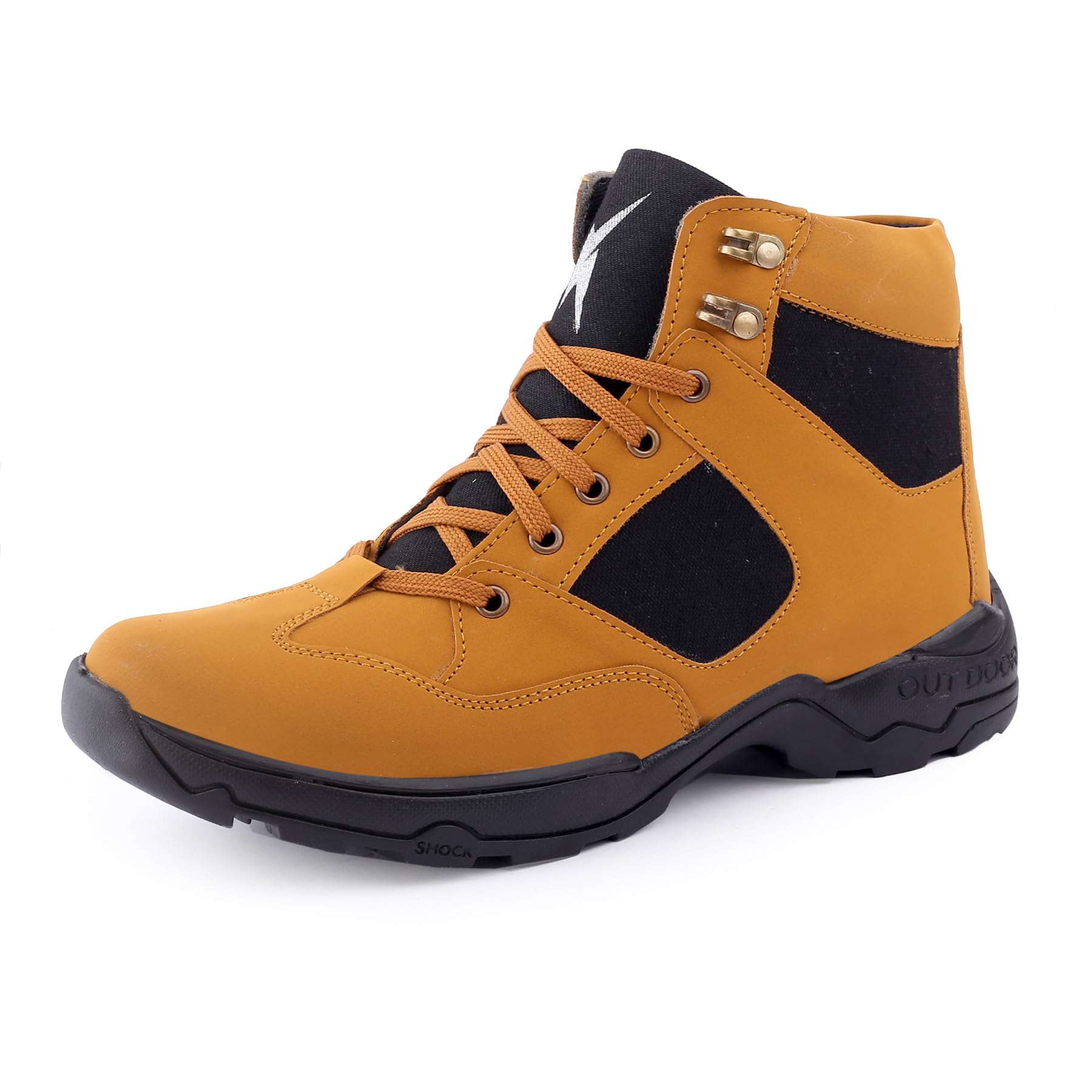 kraasa Casual Long Boots for Men| Hiking Shoes-picture-30