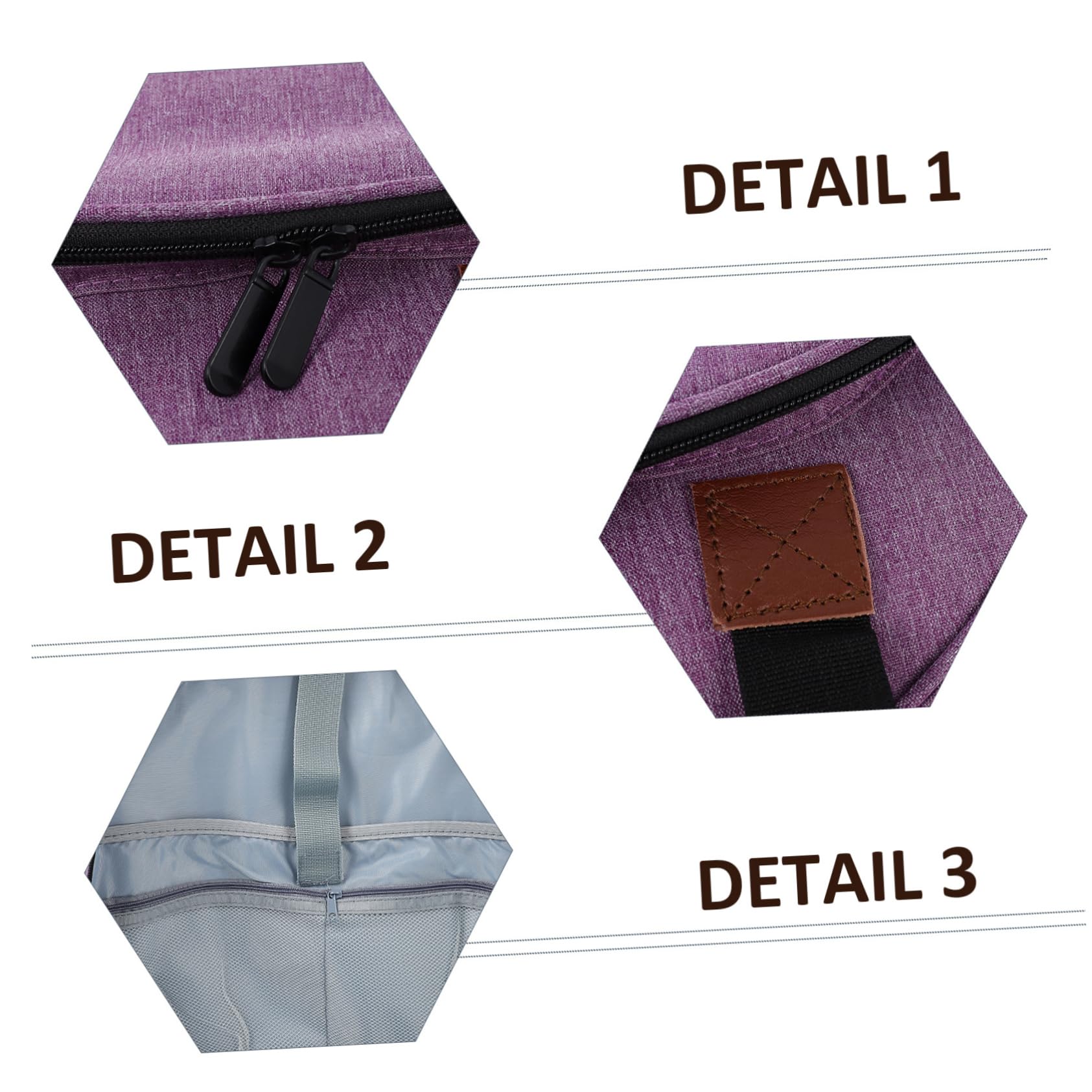 Bolsa de Almacenamiento para Kits de Bordado Portátil, Multi Bolsillos