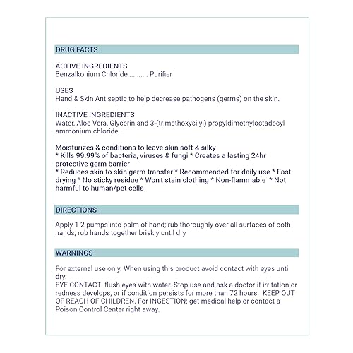 Miniatura 5 de Desinfectante de manos espumoso de defensa de 24 horas | Mata el 99.99% de los gérmenes | Se mantiene eficaz durante los lavados de manos durante 24