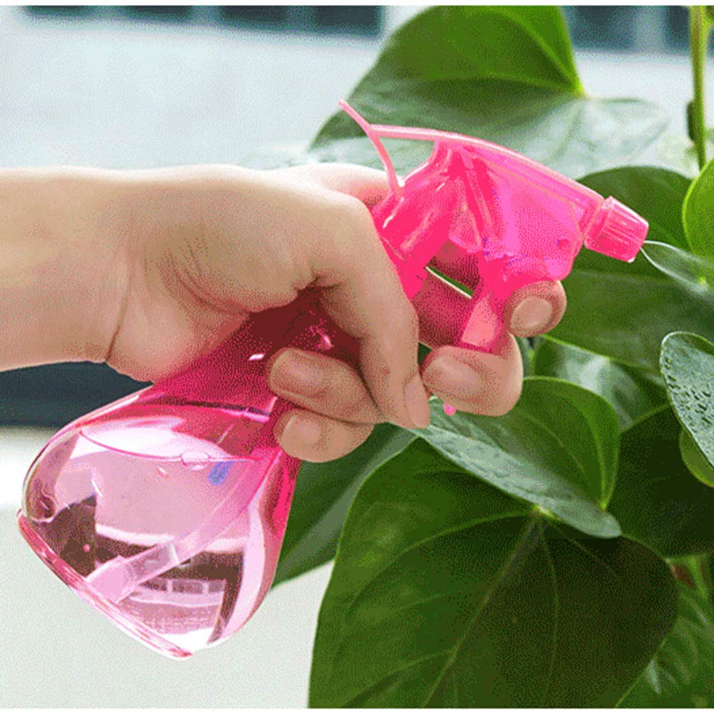 FOMIYES Cleaning Spray Bottles 3pcs Fine Mist Spray Bottles Refillable Hair Spray Bottles Empty Trigger Water Sprayer Water Mister for Hairdressing (Random Color) Travel Spray Bottle