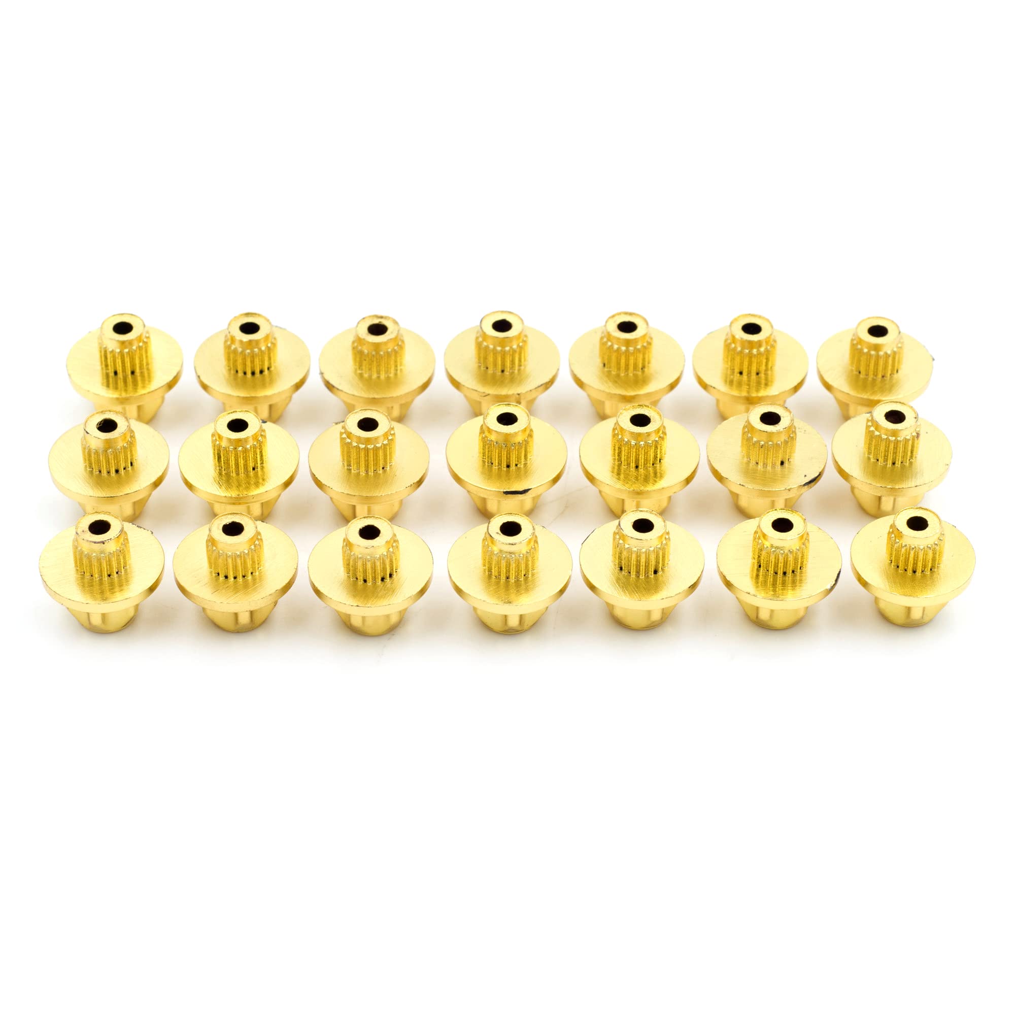 RTrhinotuning 50 for 6.3mm / 0.25in Holes Wheel Rim Lip Rivets Nuts Rims Plastic Rivets for Cars Decoration