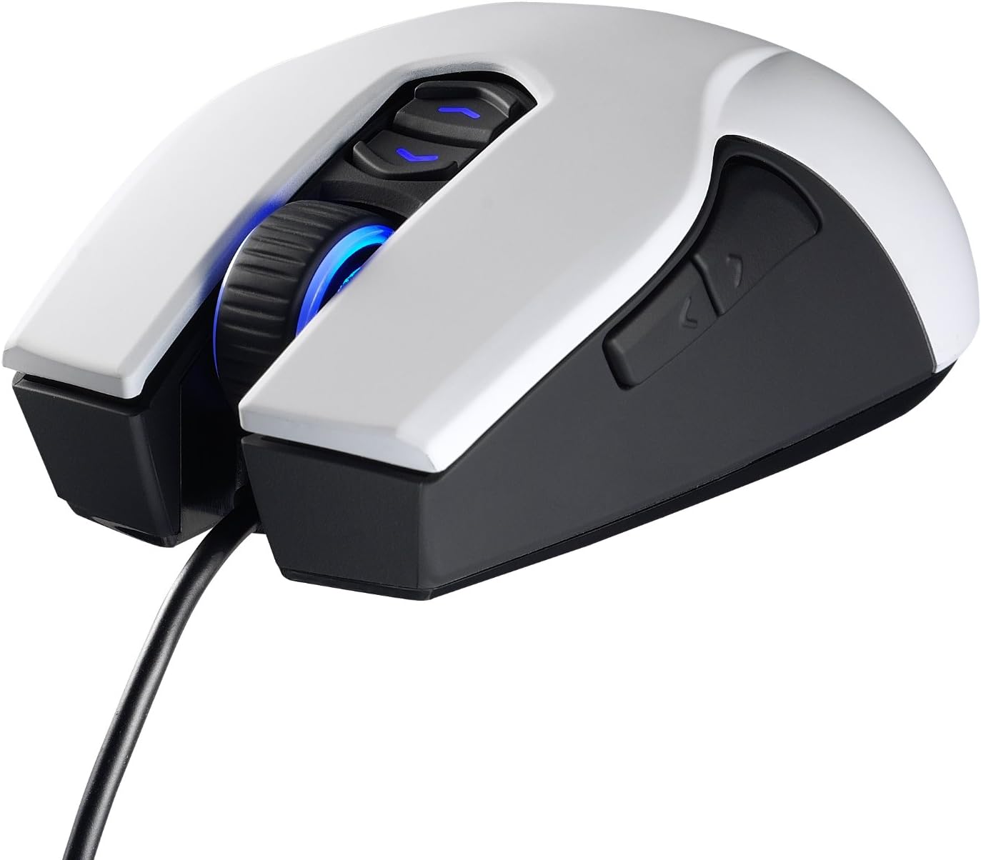 CM Storm Recon - Ambidextrous 4000 DPI Gaming Mouse with Multicolor LEDs for Left and Right Handed Users (White)