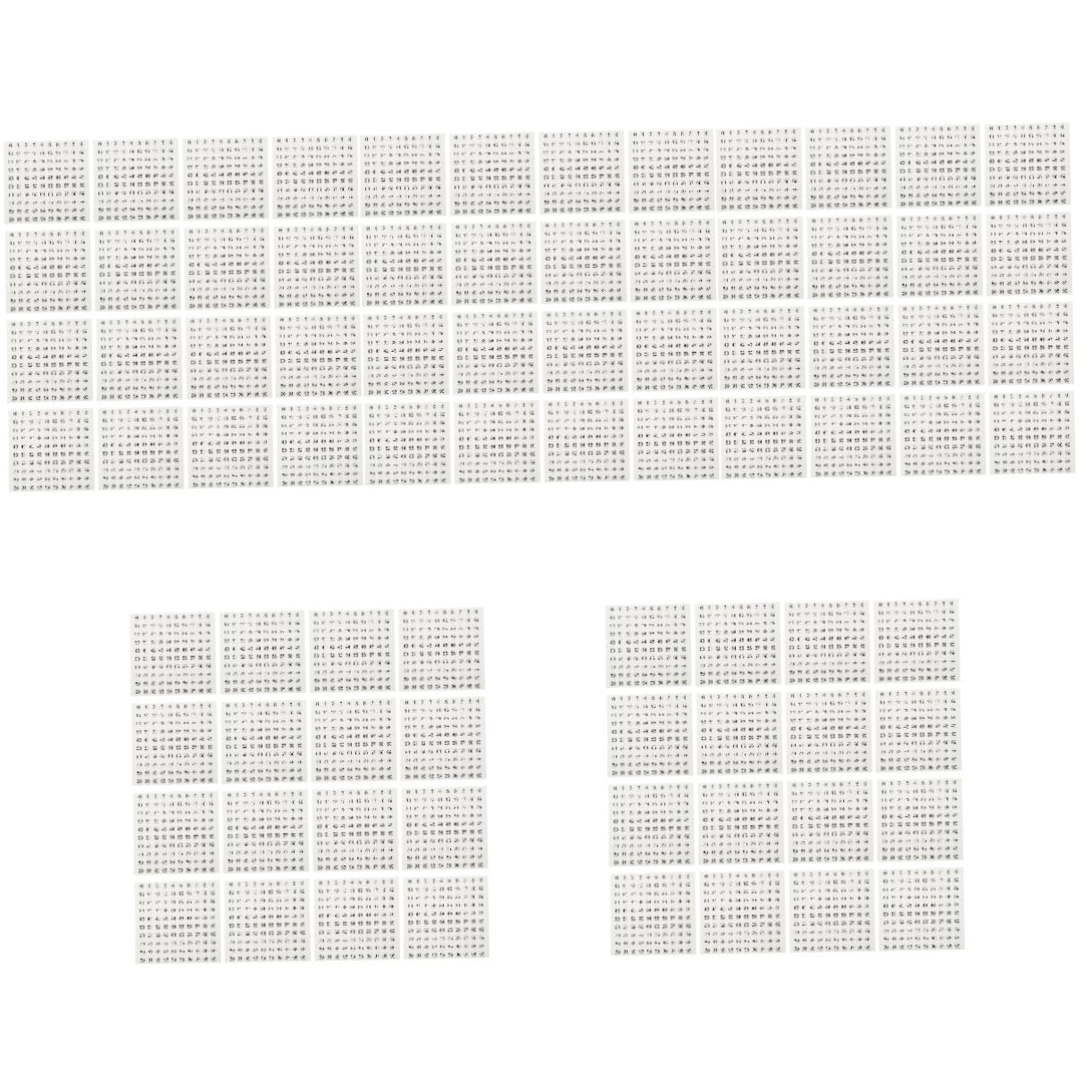 Artibetter 100pezzi Adesivi Numerati Per Classificare Contenitori e Barattoli Etichette Autoadesive Per Identificare Oggetti e Perline Di Numeri Inclusi