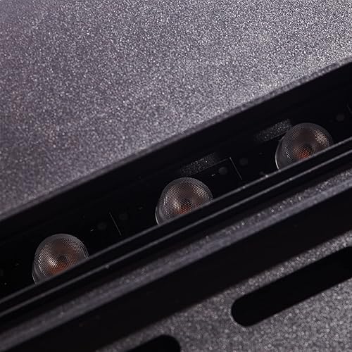 Miniatura 4 de Chimenea eléctrica de vapor de agua con llama de simulación chimenea eléctrica montada en la pared con control remoto 59708 pulgadas acero