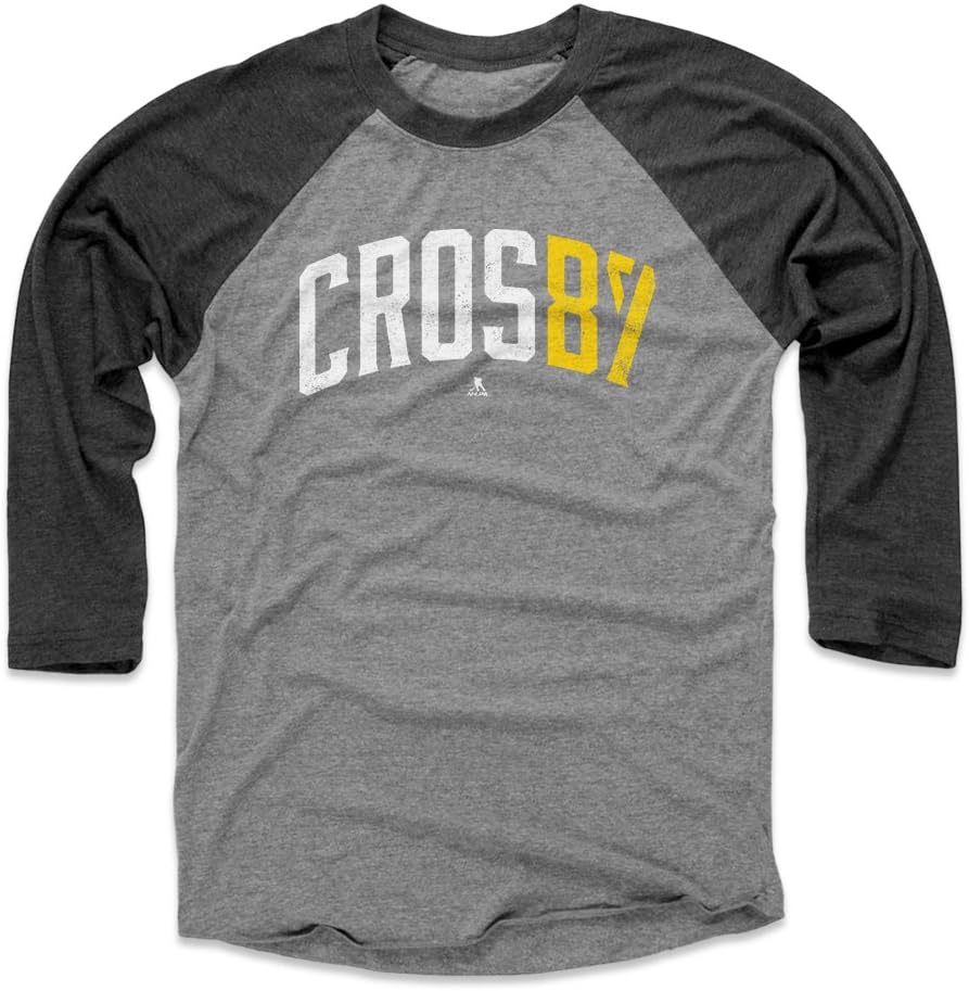 500 LEVEL Sidney Crosby 3/4 Sleeve Raglan T-Shirt - Sidney Crosby CROS87
