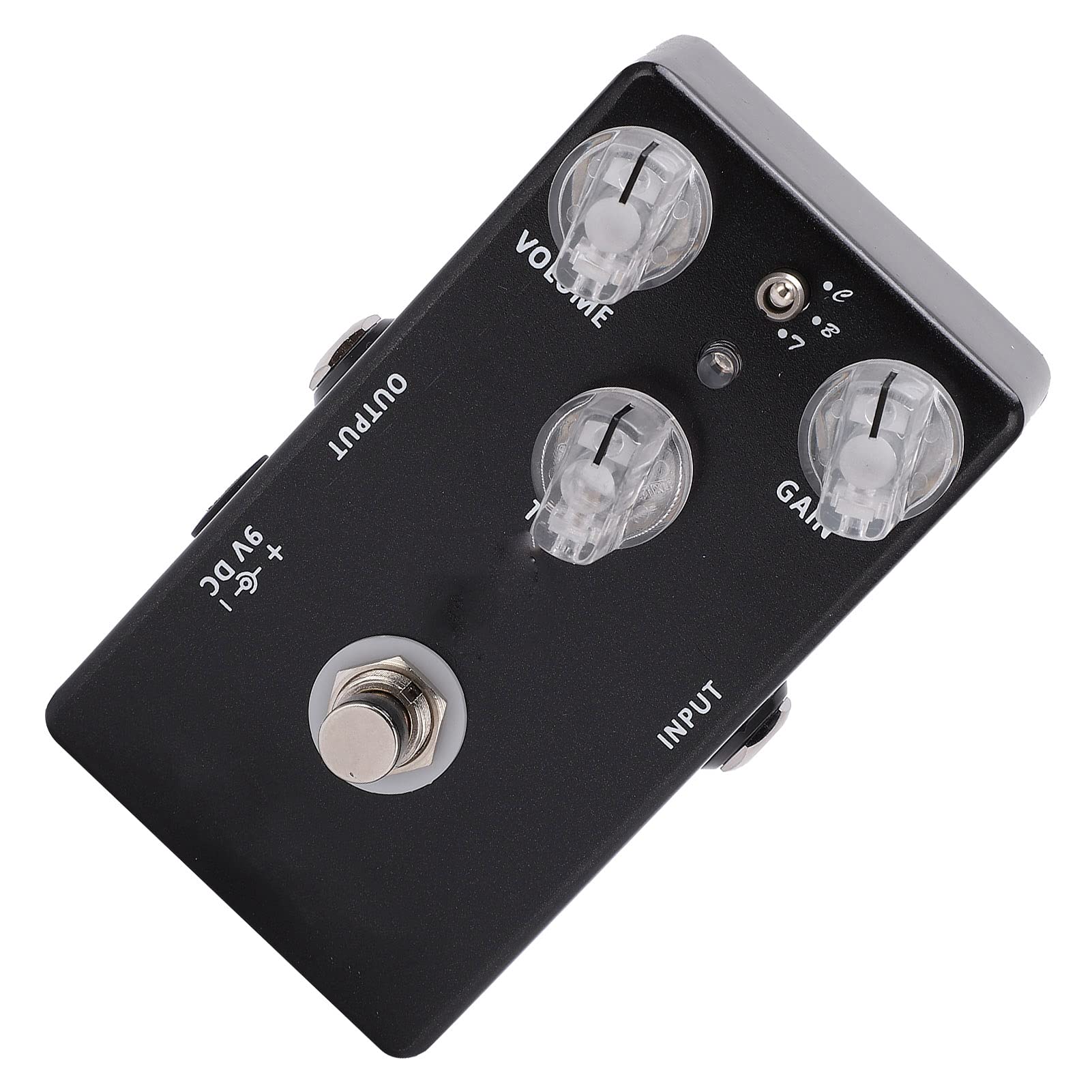 Pedale Effetto per Chitarra Super Rat Distortion Portatile per Musicisti Nero