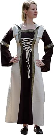Battle-Merchant - Robe médiévale à Capuche Eleanor - pour Jeux de rôle ...