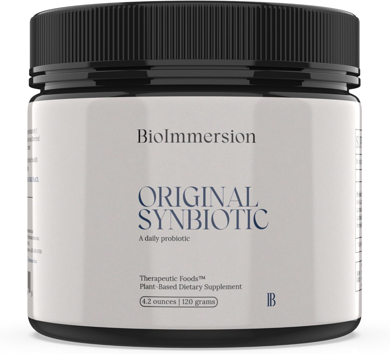 Original Synbiotic Formula - Probiotic Blend & Organic Inulin Prebiotics - Supports Gut Balance, Digestive Wellness & Microbiome Diversity - Daily Microbiome Support - Vegan, Clean Label 120g Powder