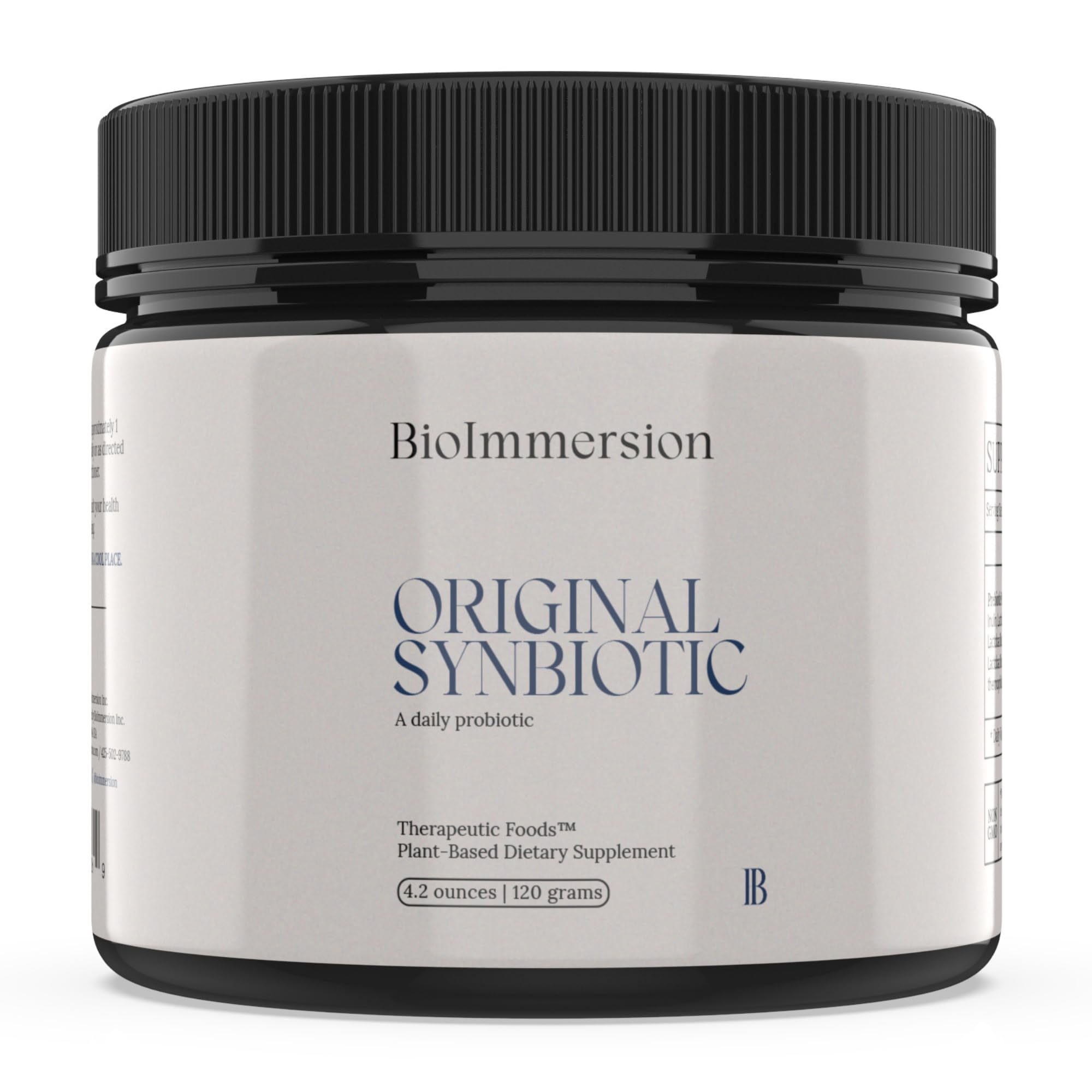 Original Synbiotic Formula - Probiotic Blend & Organic Inulin Prebiotics - Supports Gut Balance, Digestive Wellness & Microbiome Diversity - Daily Microbiome Support - Vegan, Clean Label 120g Powder