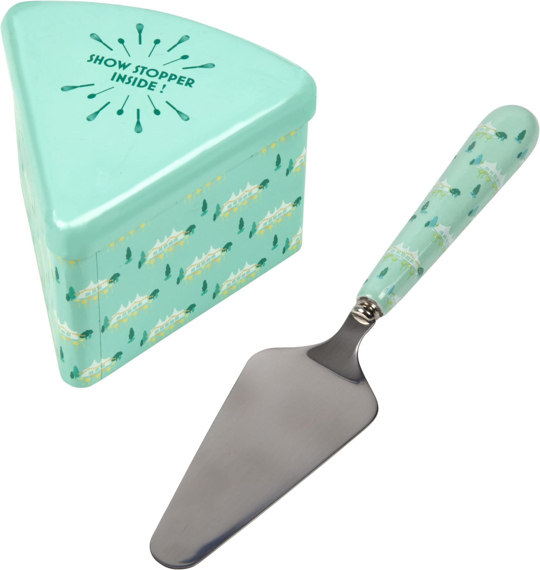 Great British Bake Off 88201406C Cake Slice and Cake Slice Tin Gift Set