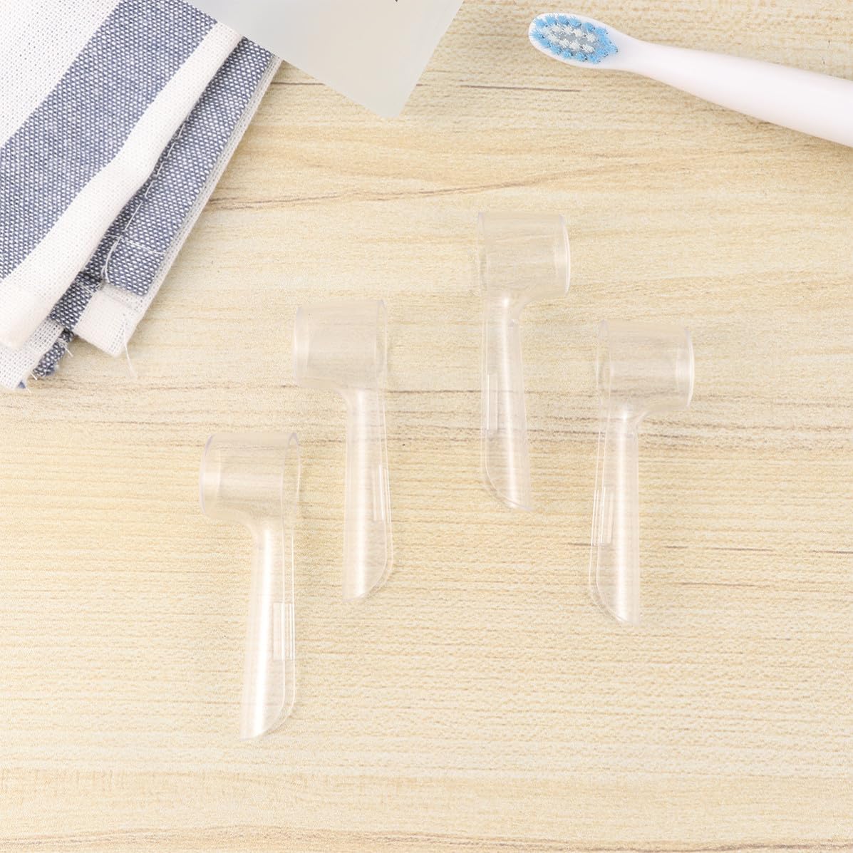 18pcs Electric Toothbrush Cover Case, Plastic Reusable Protector image 5