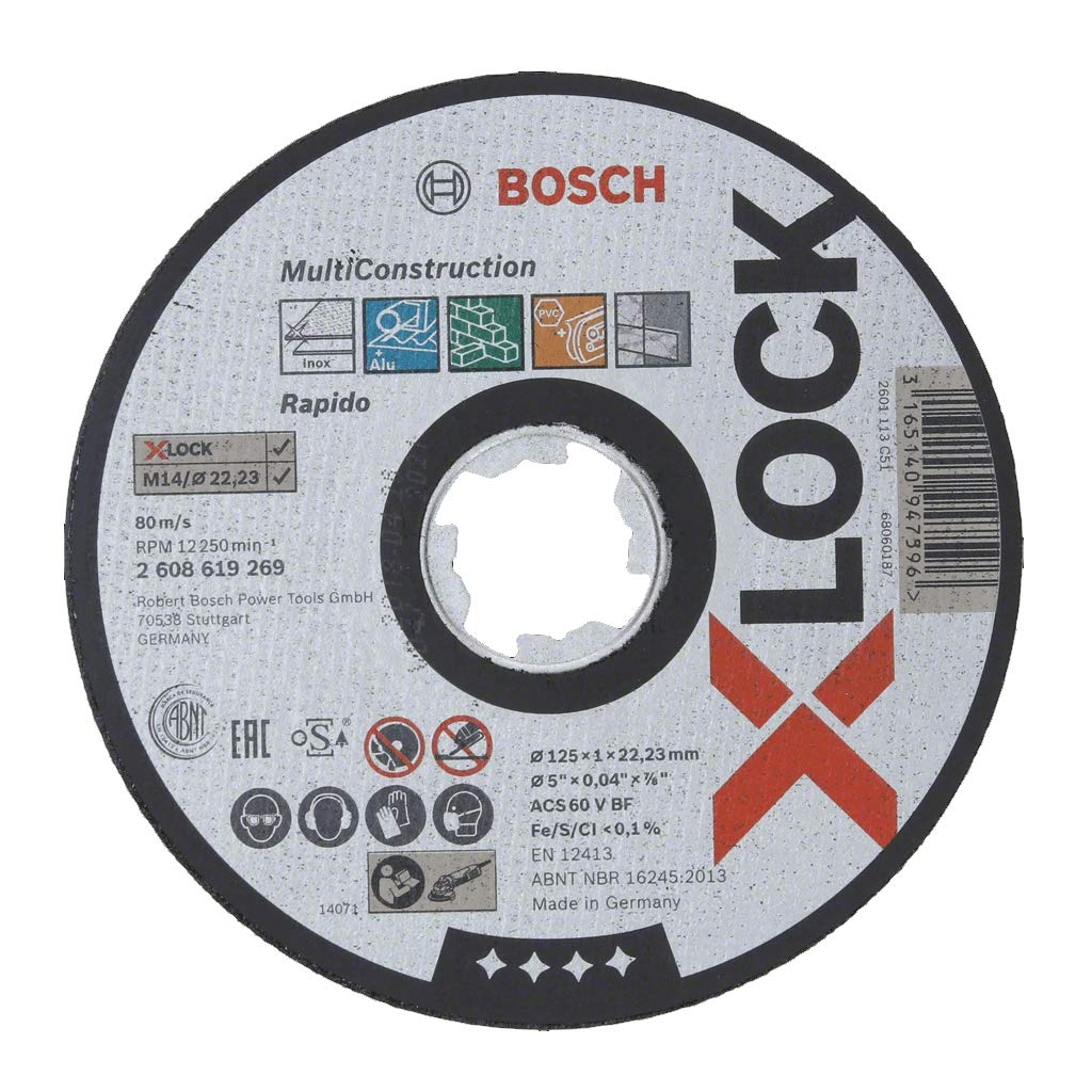 Bosch Professional X-Lock Multi Material Straight Cutting Acs 60 V Bf125X1X22.23 from B&Q