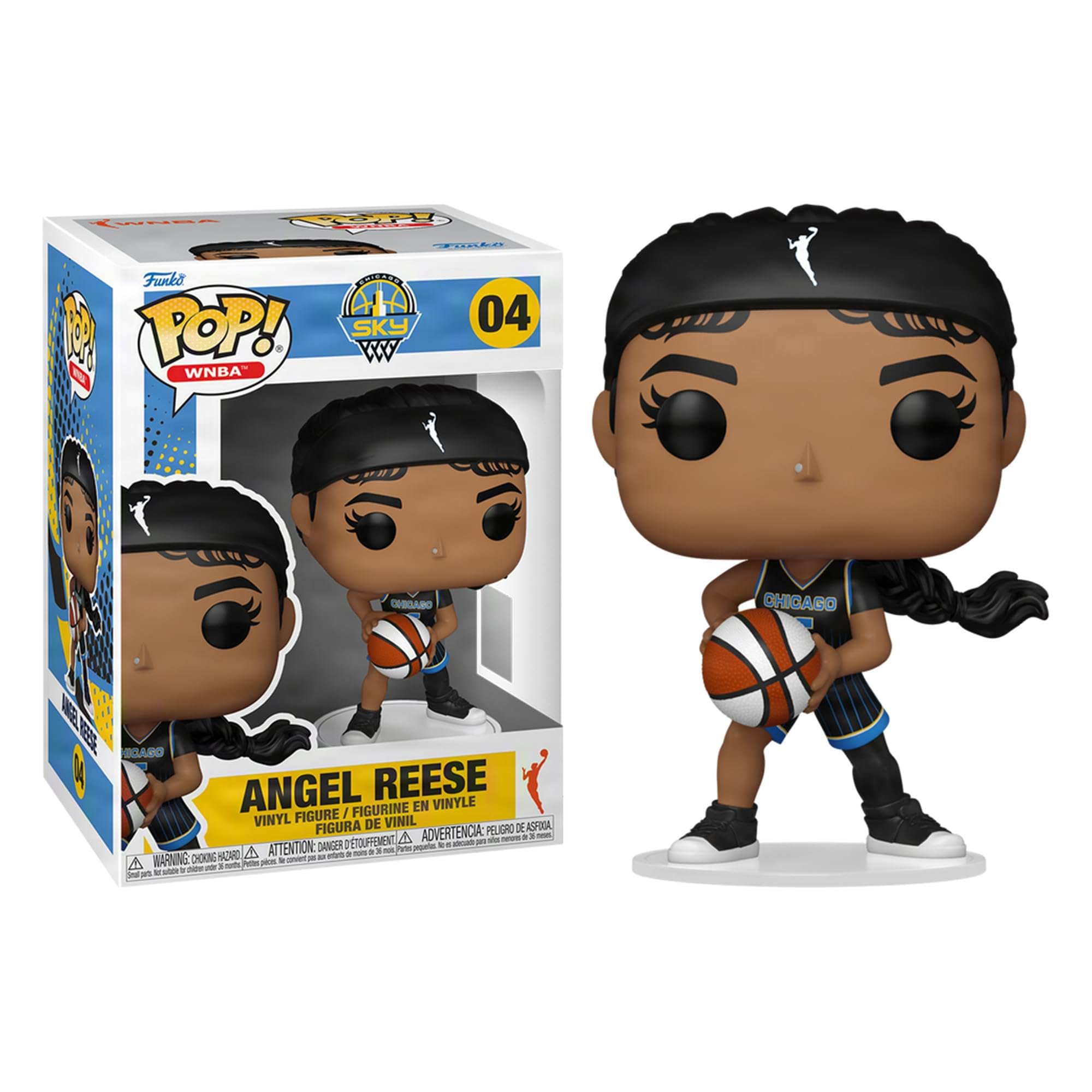 Amazon.com: Funko POP! WNBA: Sky - Angel Reese - WNBA Players
