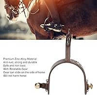 Vista 3 de Western Spurs, Vintage Spurs - Acero de bajo carbono para caballo