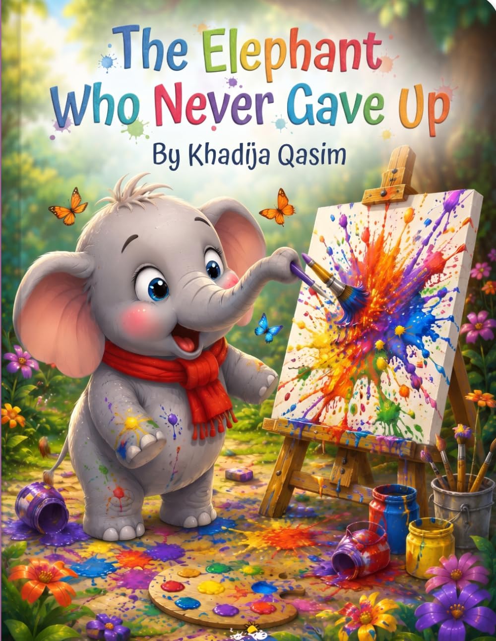 The Elephant Who Never Gave Up: A Heartwarming Story About Perseverance, Courage, Confidence, and Never Giving Up | An Inspiring Picture Book for Kids Ages 3–8