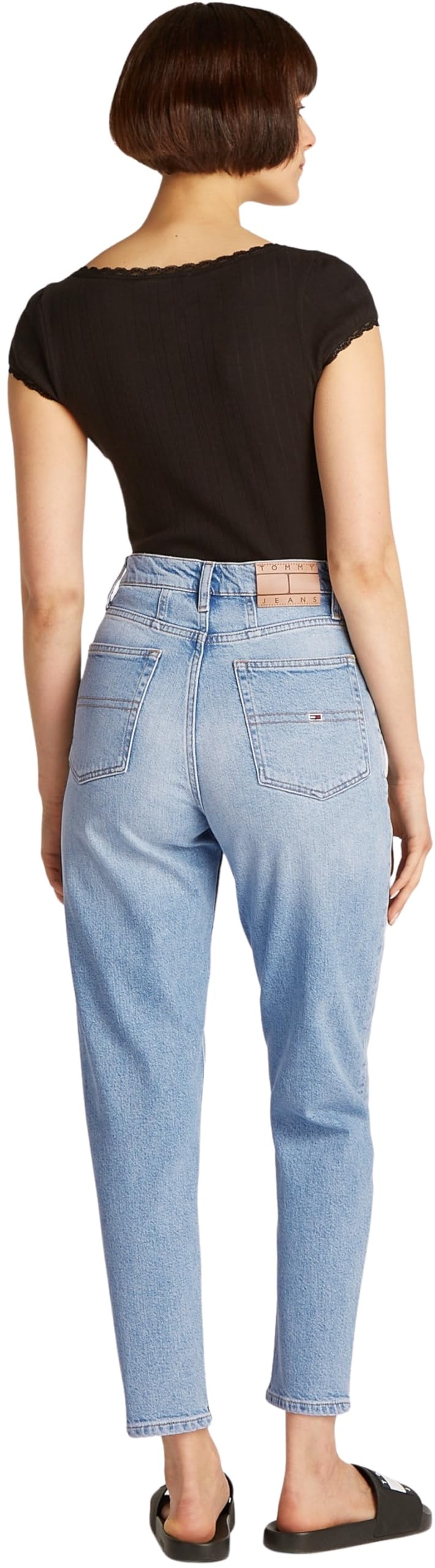 Tommy Jeans Damen Jeans Hose Mom-Fit Ultra High Waist