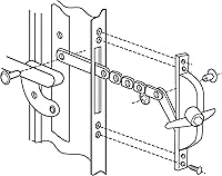 Vista 4 de Prime-Line H 3547 Operador universal de rejilla fundida a presión (paquete individual)