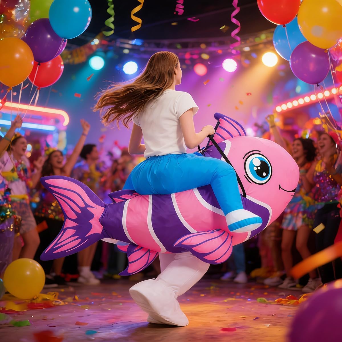 Inflatable Costume Adult Ride on Inflatable Costumes Blow up Suit Facny Dress for Adult Halloween Christmas