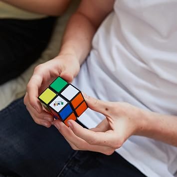 Rubik's Advanced Cube Set 3 x 3 + 2 x 2 Puzzle Game – Pack of 2 and 3 x 3 Cubes Original Colour Matching – 6064009 – Children's Toy Age 8 and Above