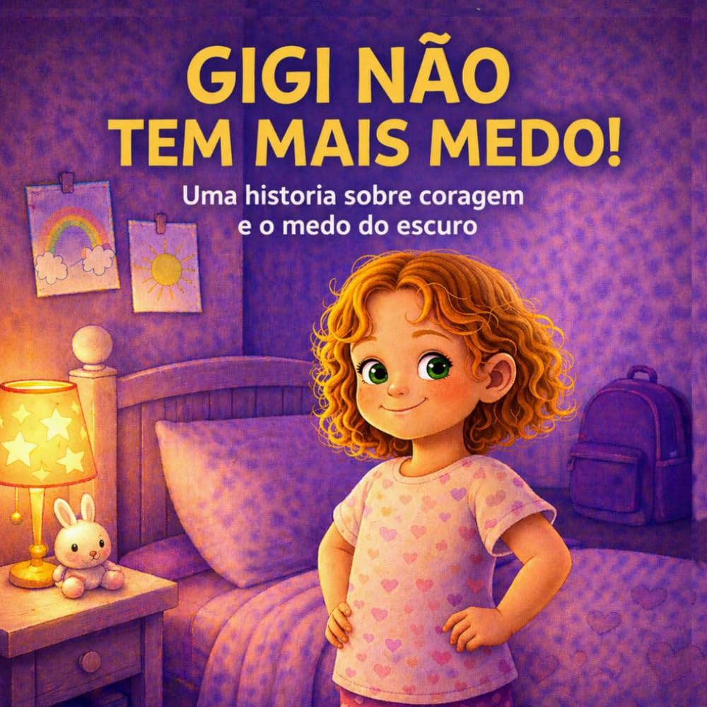 GIGI NÃO TEM MAIS MEDO!: Uma história sobre coragem e o medo do escuro. (Coleção Gigi e o Mundo dos Sentimentos)