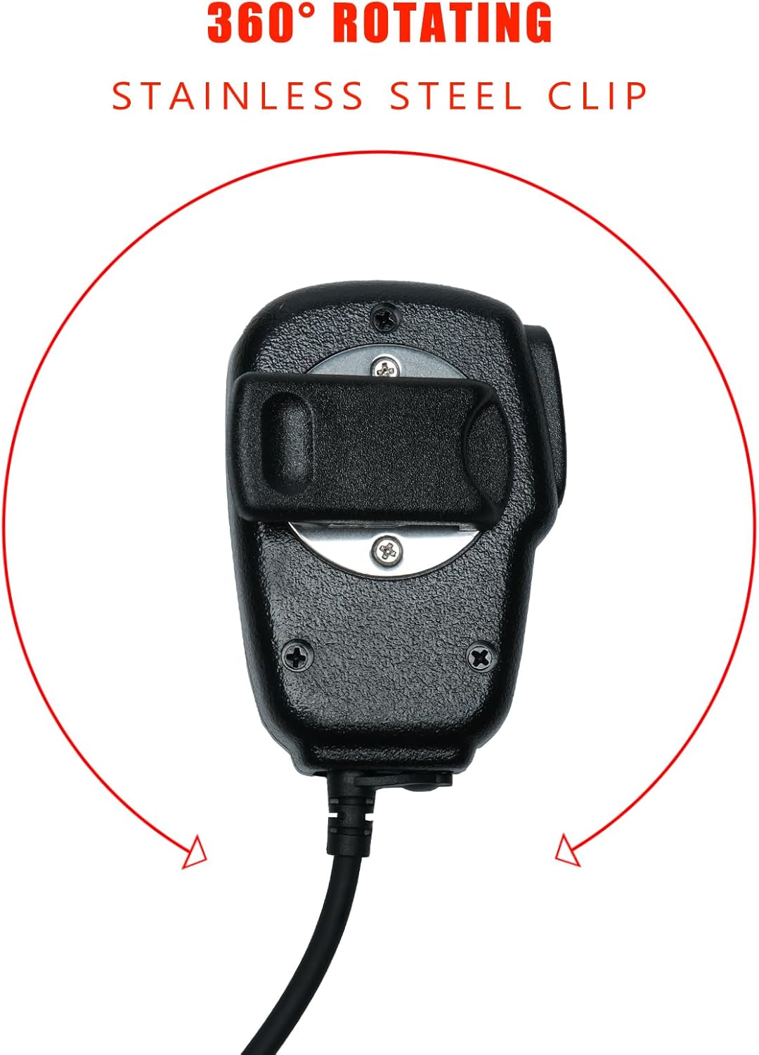 Speaker Mic 2.5mm Shoulder Microphone Compatible with Cobra Microtalk Cxt195 PX655 Cx112 PX650 ACXT1035r ACXT145 ACXT545 RX385 RX685 Walkie Talkie Two Way Radio 5Pack