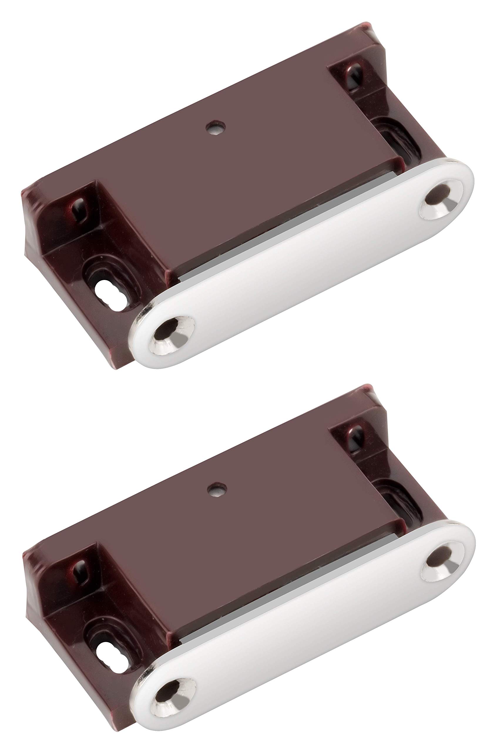 Axtry Plastic Pack Of 2 Door Catcher/Door Magnet For Cabinet Cupboard Wardrobe Kitchen Bathroom Office / Door Closer Magnet / Size No : 3, 55X29Mm (Brown) (B08JC8X41D) Amazon Price History, Amazon Price Tracker