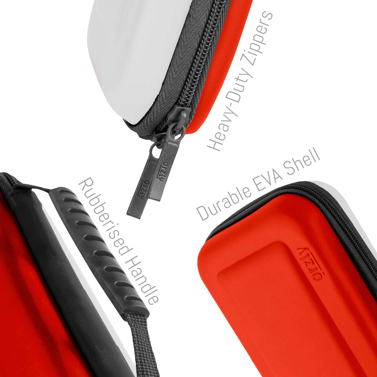 Orzly Custodia da Viaggio per Nintendo Switch Lite, Guscio Protettivo Portatile per Console Nintendo Switch Lite