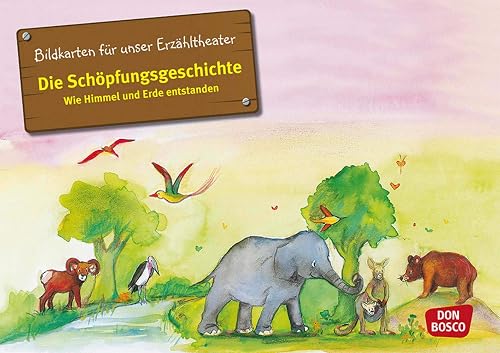 Die Schöpfungsgeschichte. Wie Himmel und Erde entstanden. Kamishibai Bildkartenset.: Entdecken - Erzählen - Begreifen: Kinderbibelgeschichten.