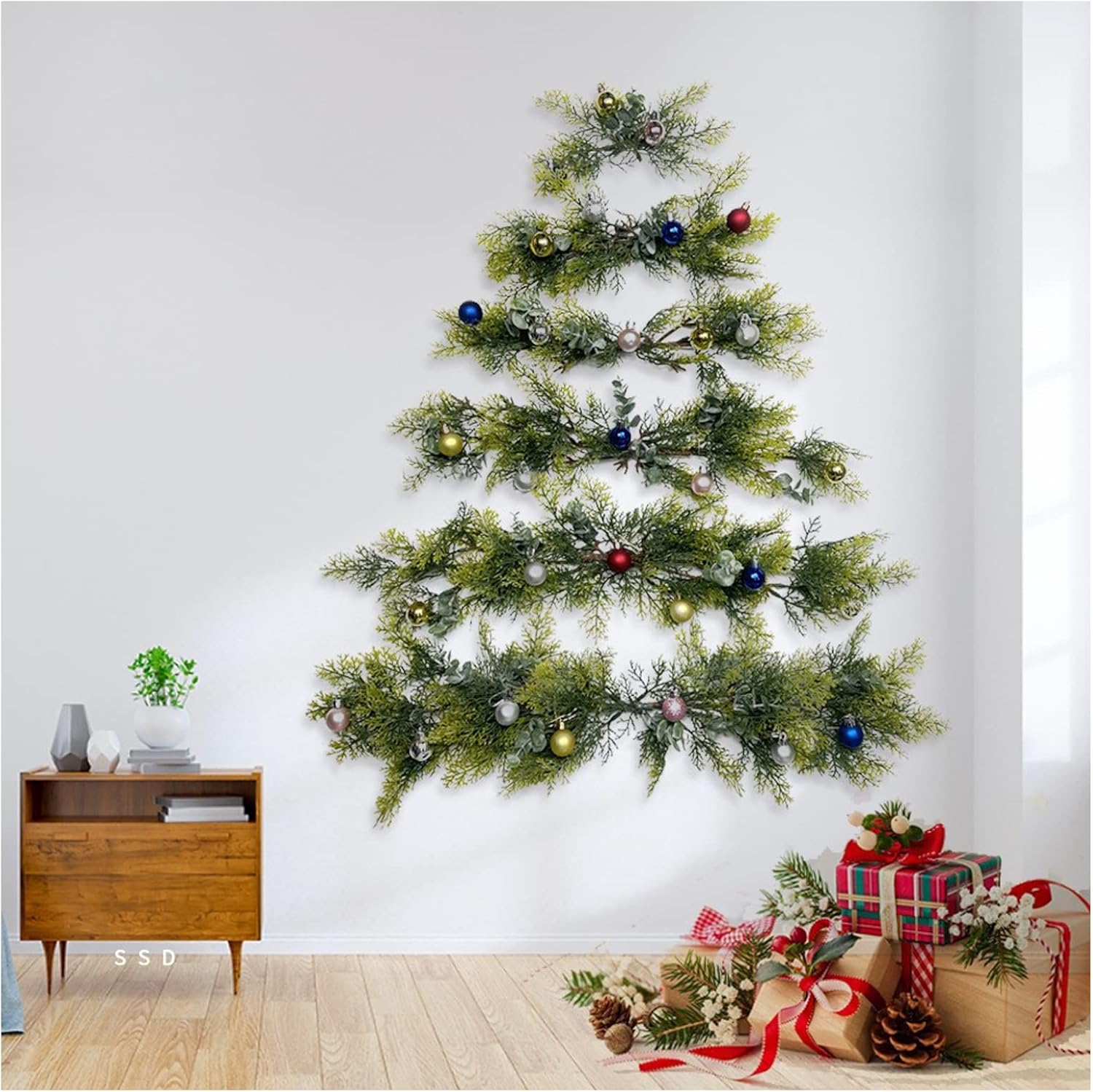 Tree Wall Hanging Wall Hanging Christmas Tree with Bells