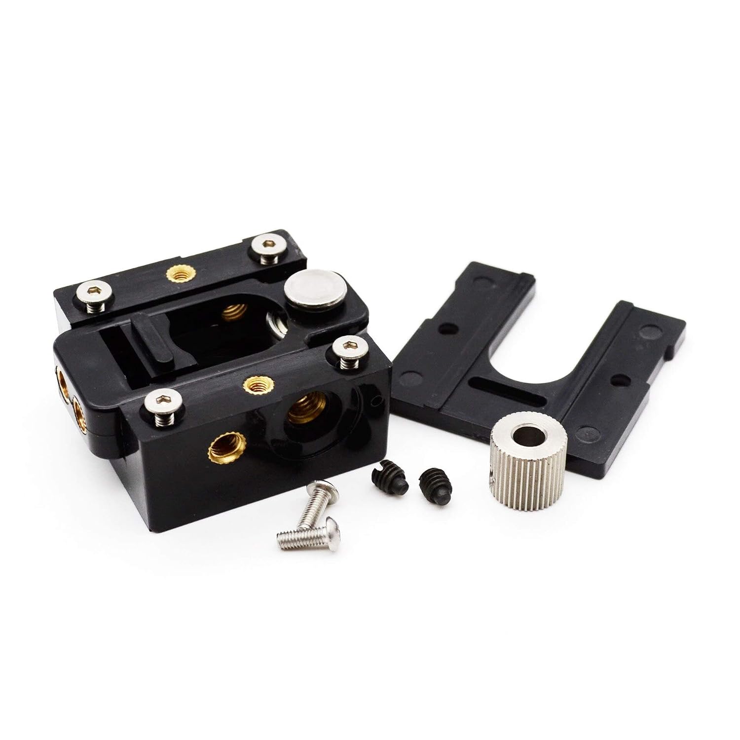 Lysee 3D Printer Parts & Accessories - 3D Printer DIY Reprap Bulldog Injection Extruder Parts Remote for 1.75 3mm Compatible with 3D J-Head MK8 Remotely Proximity - (Size: for 3mm Filament)