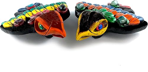 Miniatura 6 de ELTRICOLOR Auténtico silbato de águila azteca hecho en México, especial para actividades al aire libre y divertirse. 125 DB - Silbato Azteca De