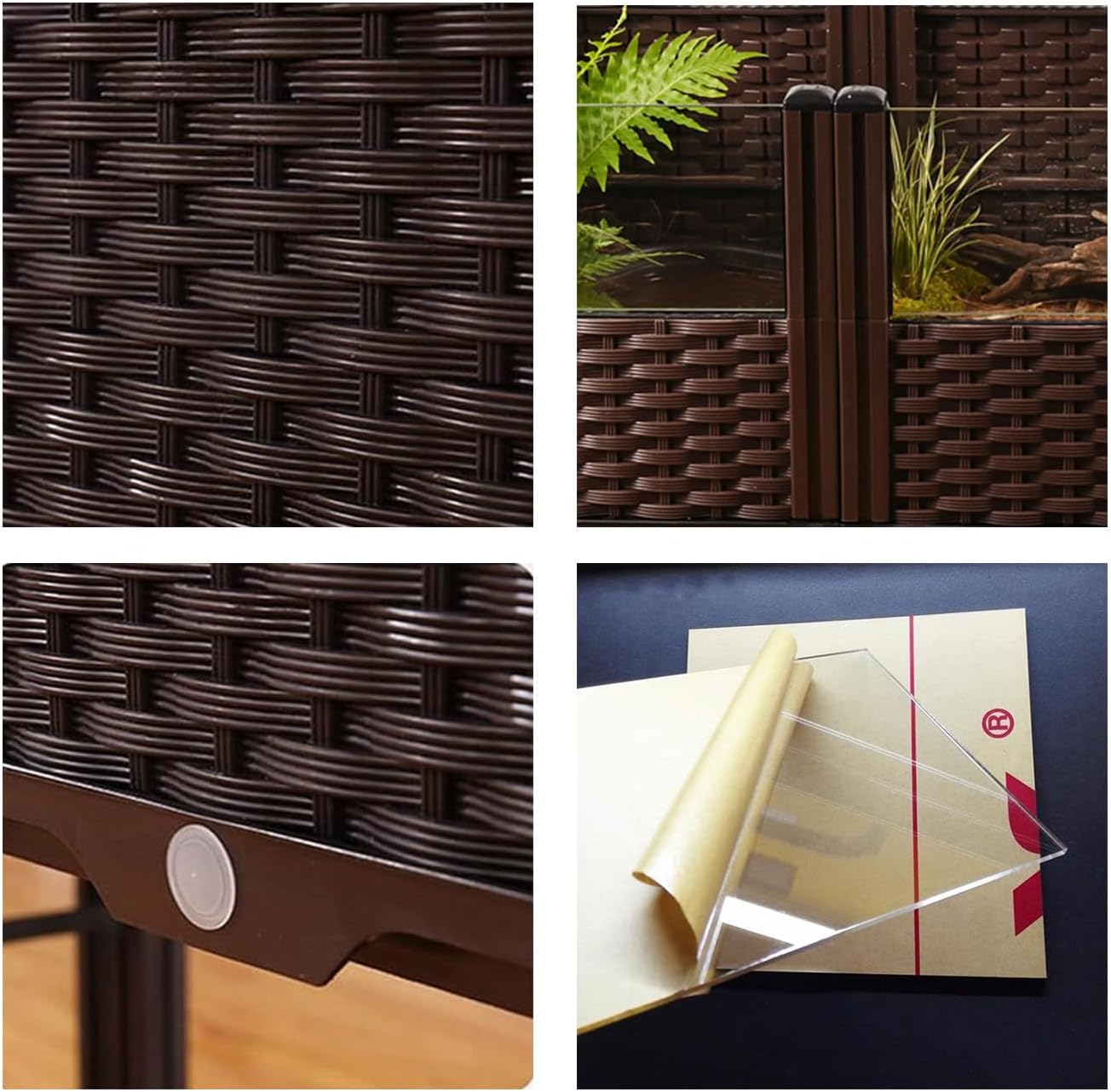 Tortoise Habitat & Reptile Enclosure – Indoor/Outdoor Turtle House with Leakproof Tray – Ideal for Pet Tortoises, Turtles & Amphibians – Breeding Box for Reptiles & Small Animals