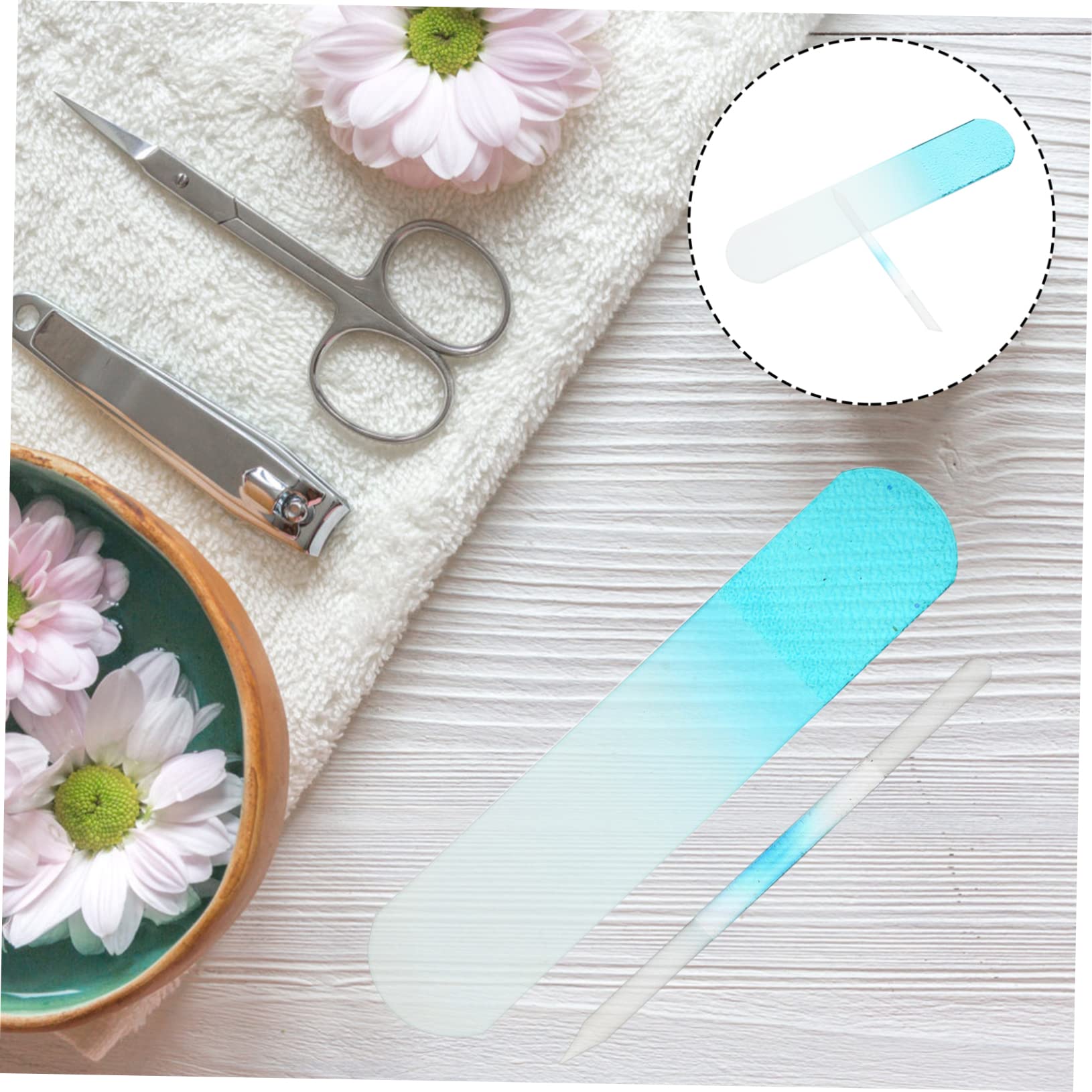 POPETPOP 8piezas Uñas De Para Manicura De Pulido Para Uñas Diseño Ergonómico Mango Antideslizante Para Salón