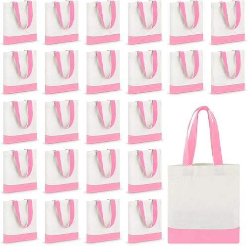 Vista 34 de Amylove 24 mini bolsas de lona en blanco para sublimación, reutilizables, para comestibles, equipaje de bricolaje, para fiestas incluso