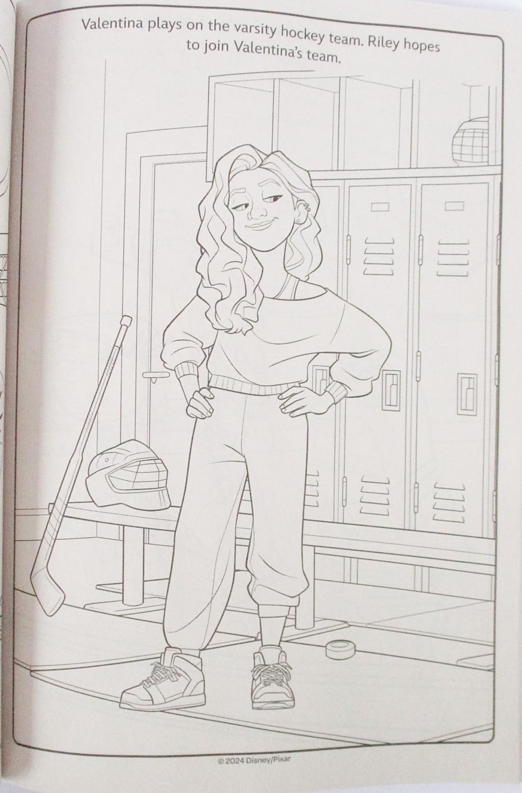 Inside Out 2 Coloring and Activity Book with Stand-Up Character on Back - 64 Pages