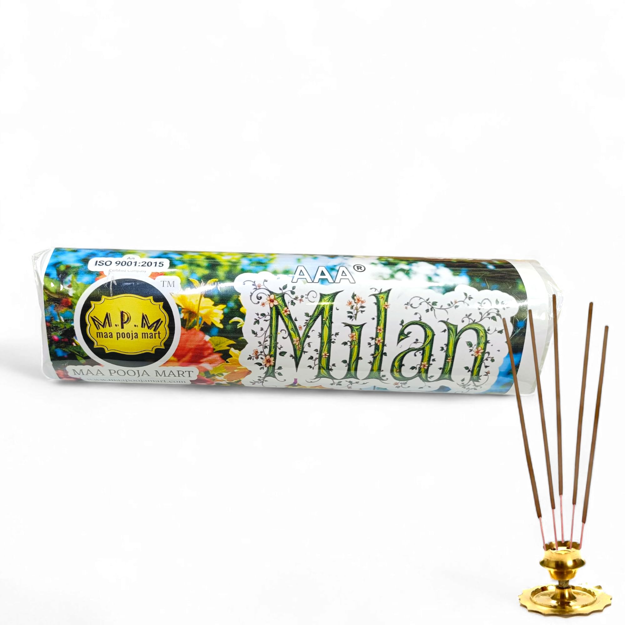 250g AAA Milan by Maa Pooja Mart Herbal Incense Sticks, 200+ Agarbatti Sticks Count Pack of 1, ISO 9001 : 2015 Certified Company-picture-31