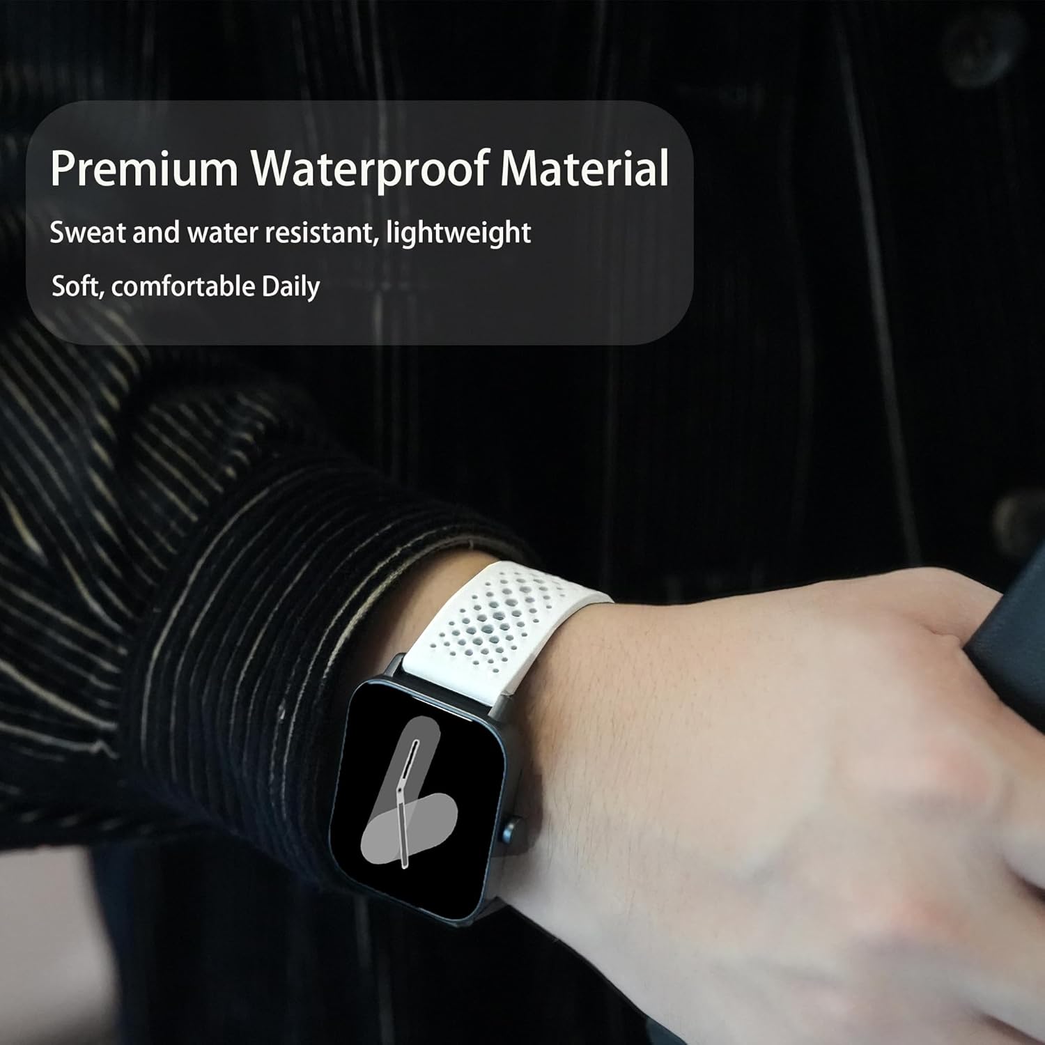 Compatible with Garmin Forerunner 970 bands, Quick Release Quick Release Silicone band with Metal Buckle Compatible with Garmin Forerunner 970 - Image 6