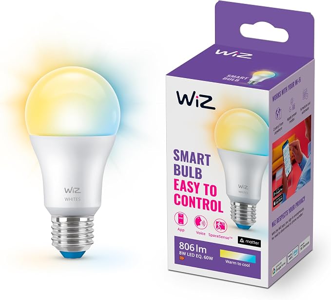 Wiz White Ambient A60 E27 Smart Bulb