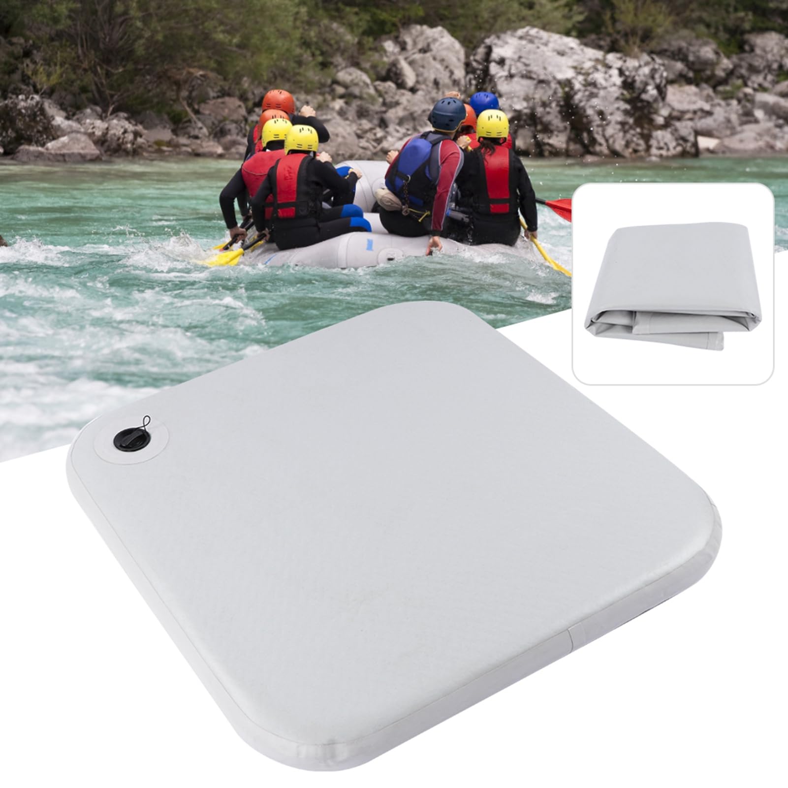Bateau pneumatique Gonflable, Kayak, Tapis de Sol Gonflable